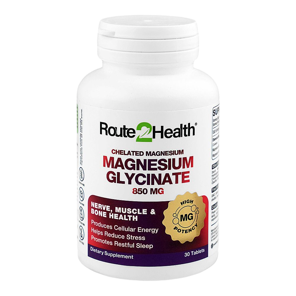 Route 2 Health Chealted Magnesium (30 Tablets / Pack)