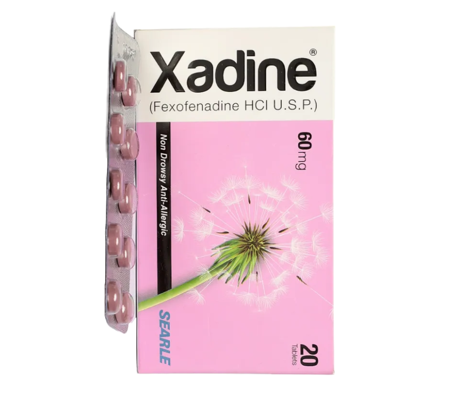 Xadin 60mg (20 Tablets / Pack)