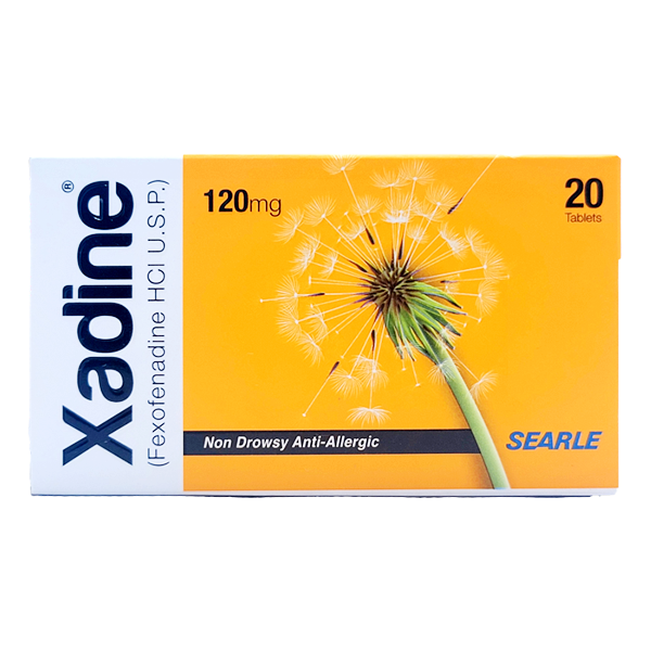Xadine 120mg (20 Tablets / Pack)