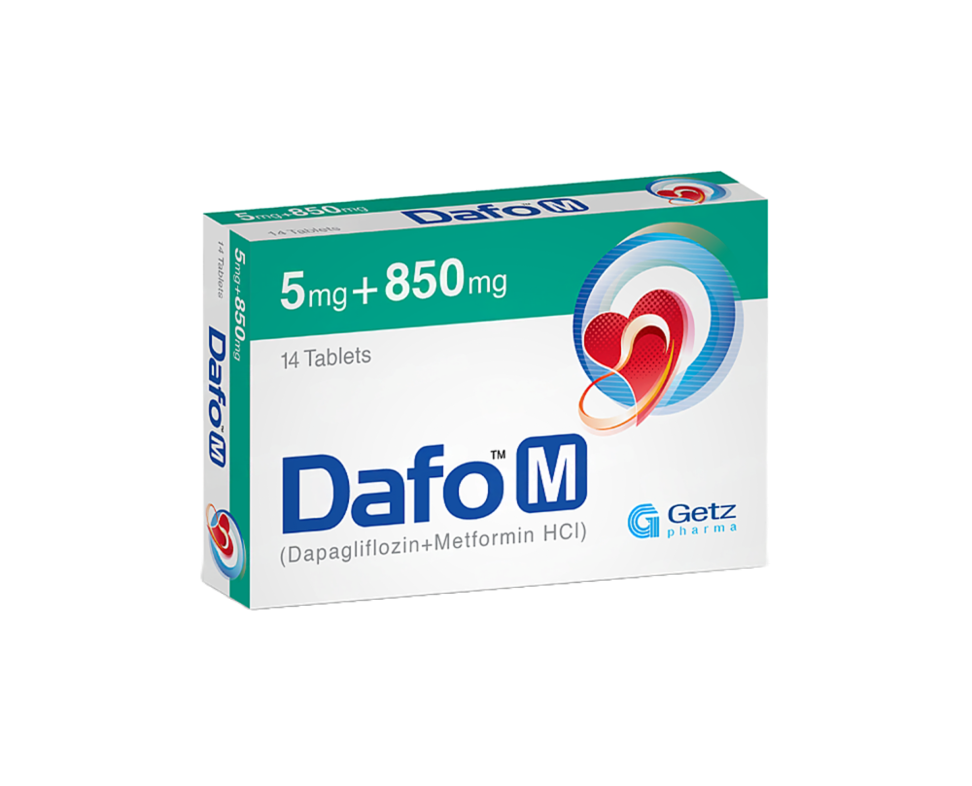 Dafo M 5/850mg (14 Tablets / Pack)
