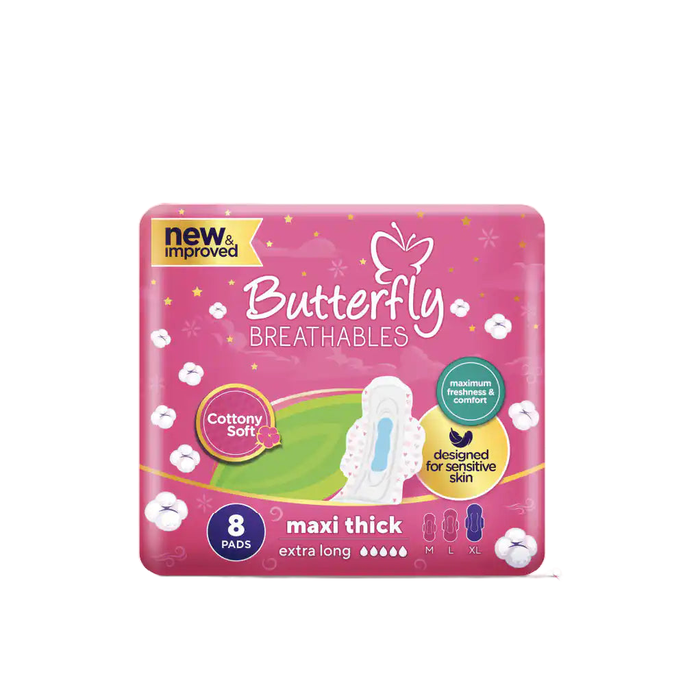Butterfly Cotton xtra large (8 Pads / Pack)