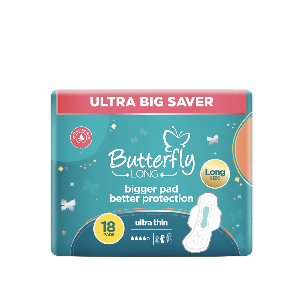 Buttferly Big Saver  large (18 Pads / Pack)