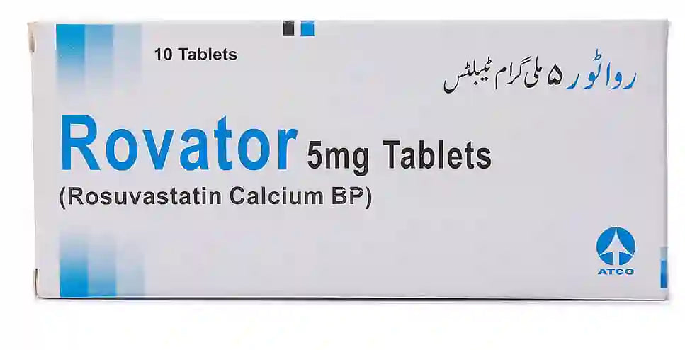 Rovator Tablets 5Mg (1 Box = 1 Strip)(1 Strip = 10 Tablets)