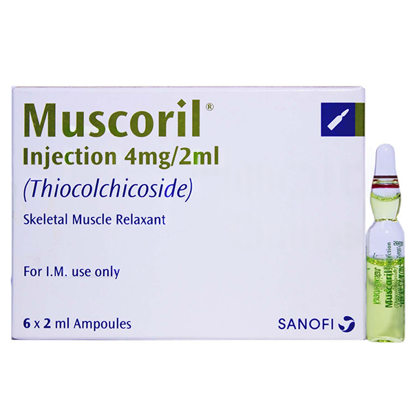 Muscoril Im Injection 4Mg/2Ml (1 Box = 6 Injections)