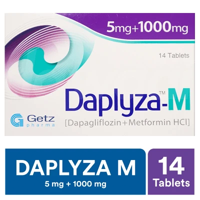 Daplyza Mxr (5/1000mg) 14 Tablets