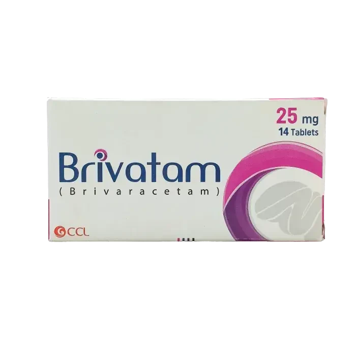 Brivatam 25mg Tab 14s