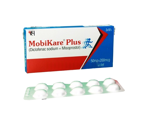 Mobikare Plus (50/200mg) 20 Capsules
