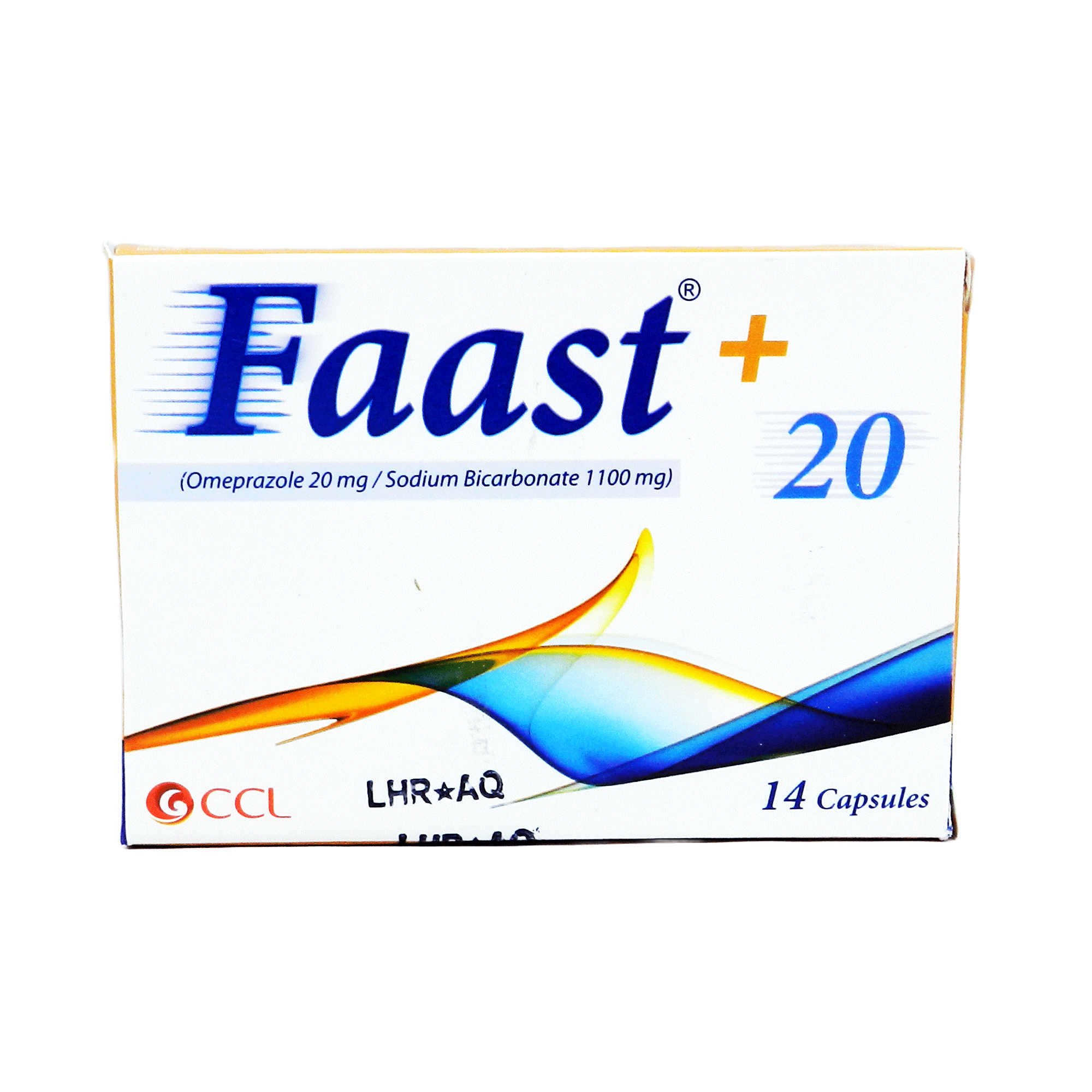Faast +20 (20/1100mg) 14 Capsules