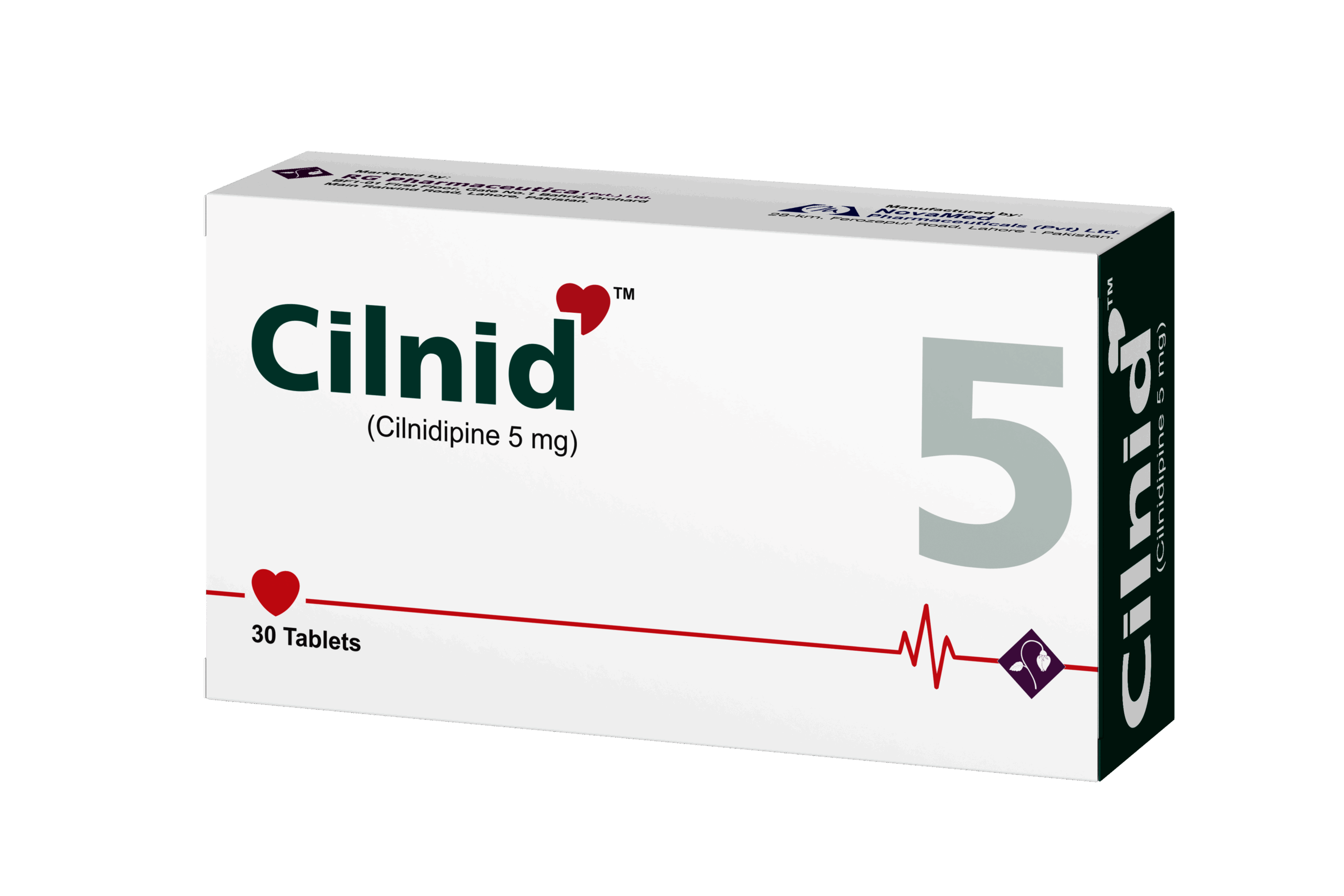 Cilnid 5mg Tab 10s