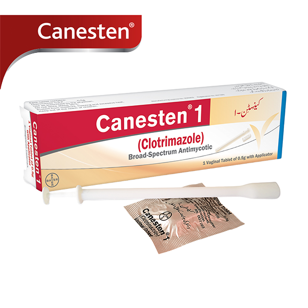 Canesten 1 500mg (1 Tablet Vaginal  / Pack)