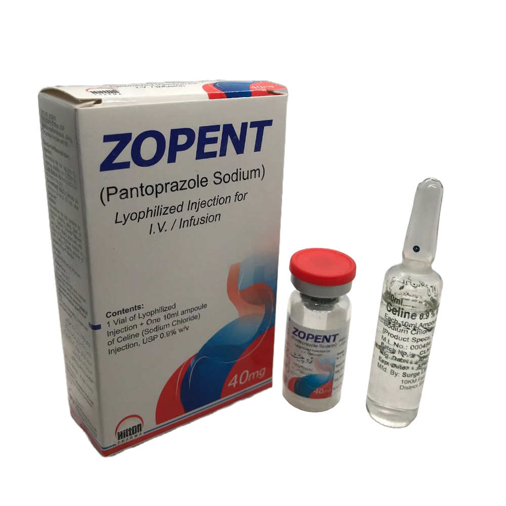 Zopent 40mg Inj