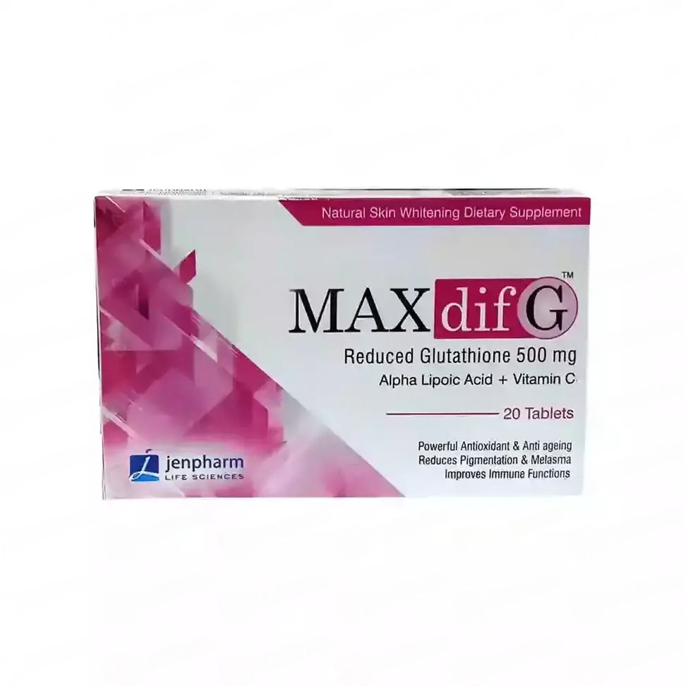 Maxdif G (500mg) 20 Tablets