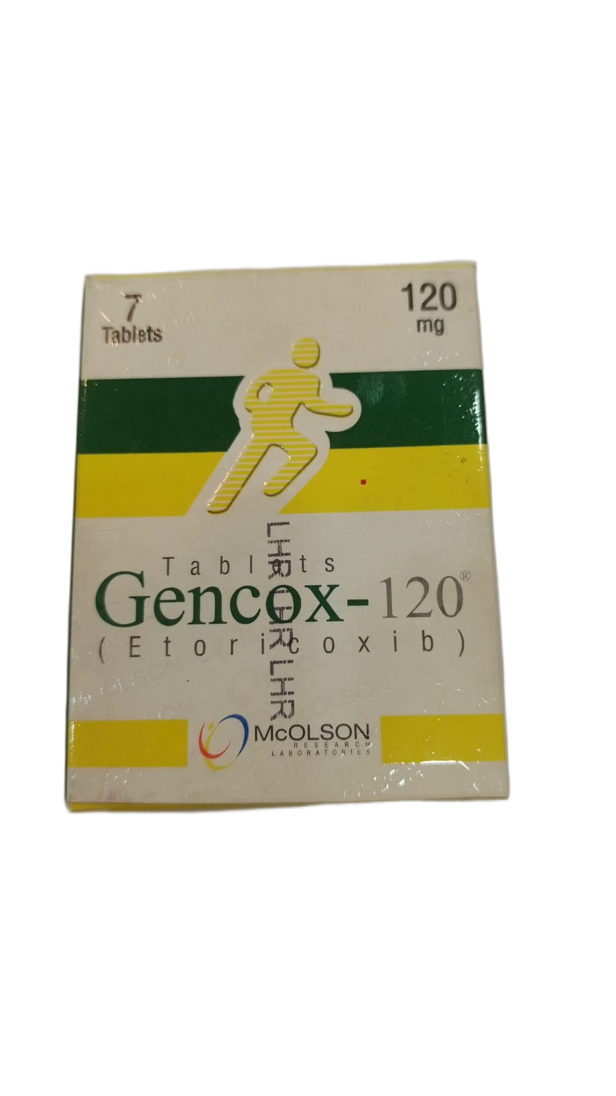 Gencox 120mg Tab (7s)