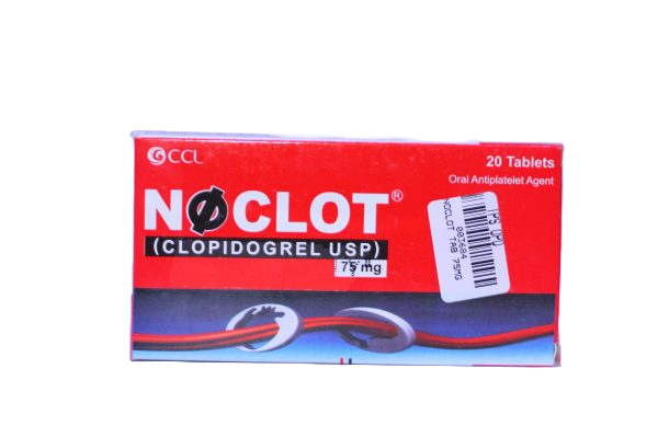 Noclot Tablets 75Mg (1 Strip = 10 Tablets)