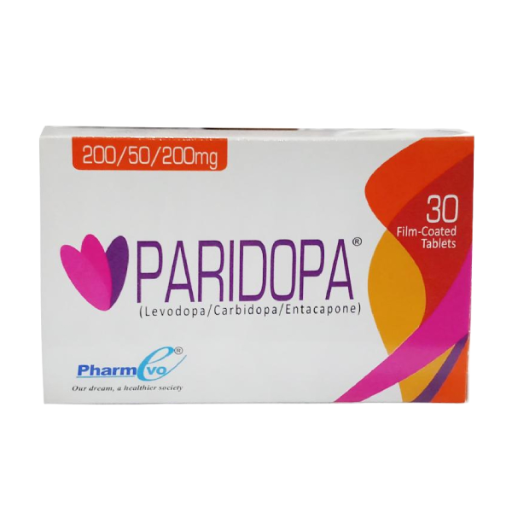 Paridopa 200/50/200mg Tab 30s