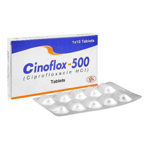 Cinoflox 500mg Tab 10s