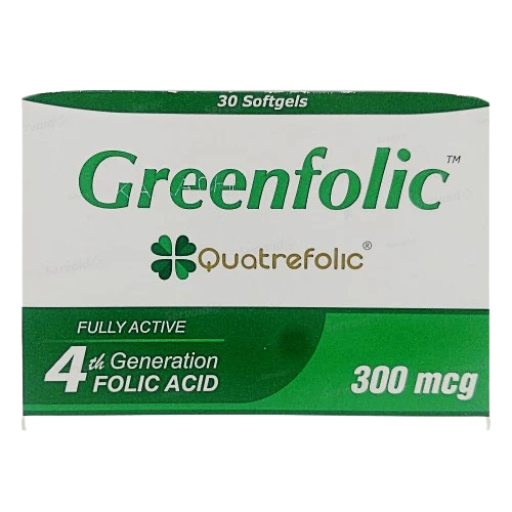 Green Folic 300mcg Tab