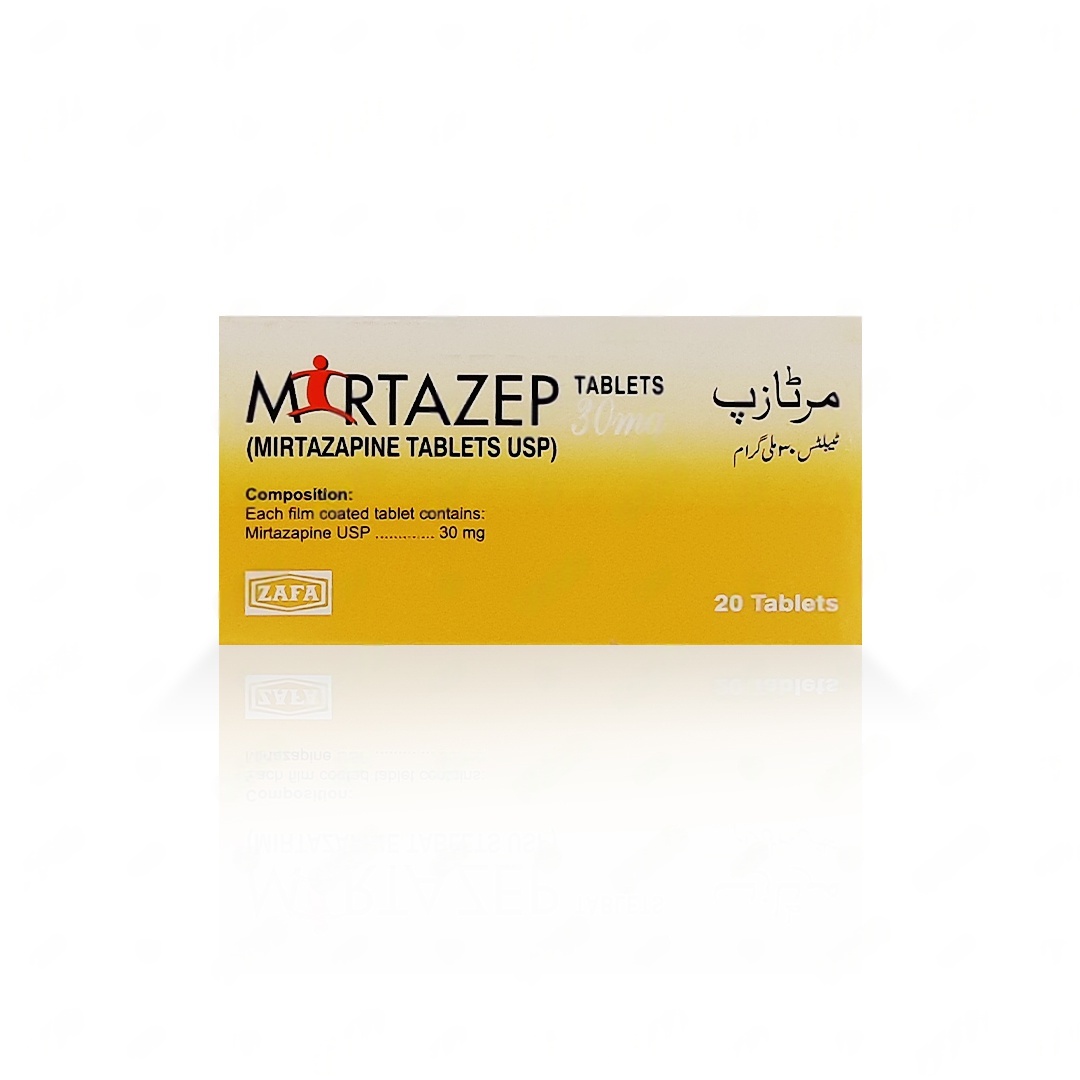 Mirtazep 30mg Tab 20s