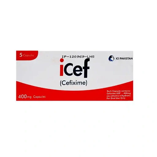 Icef (400mg) 5 Capsules