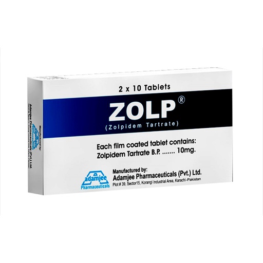 Zolp (10mg) 20 Tablets