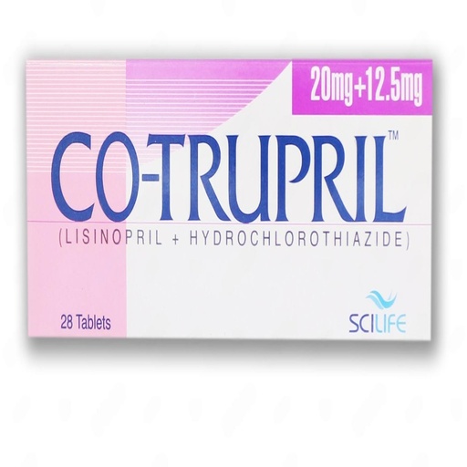 Co Trupril (20/12.5mg) 28 Tablets