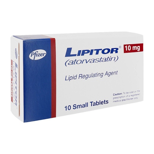 Lipitor (10mg) 10 Tablets