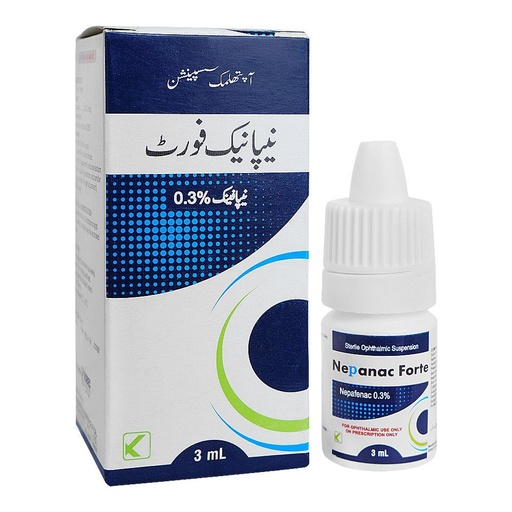 Nepanac Fort 0.3% 3Ml Eye Drop 1s