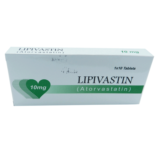 Lipivastin (10mg) 10 Tablets