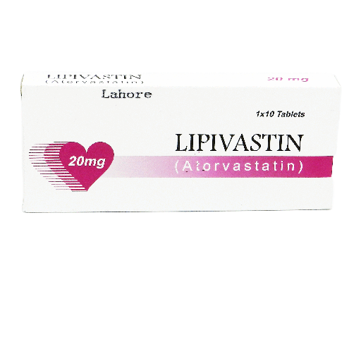 Lipivastin (20mg) 10 Tablets