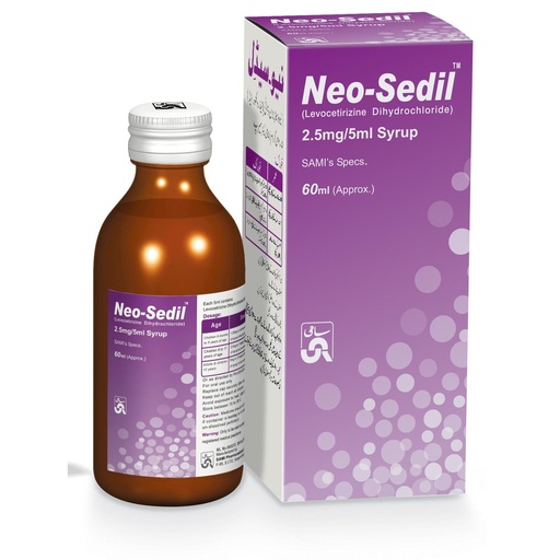 Neo Sedil (2.5mg/5Ml) 90Ml Syrup