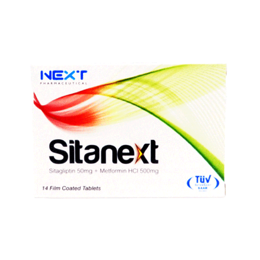 Sitanext 50/500mg 14s