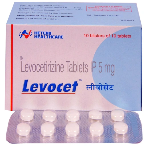 Levocet 5mg Tab 10s