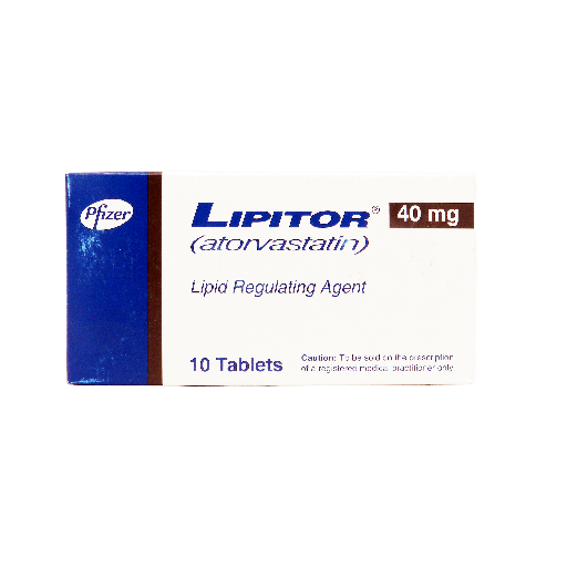 Lipitor (40mg) 10 Tablets