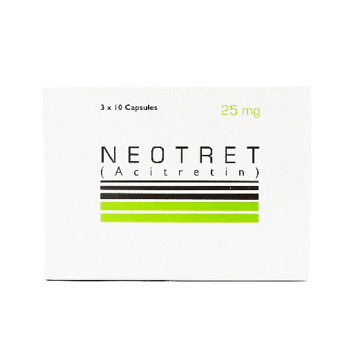 Neotret 25mg 30s Capsules