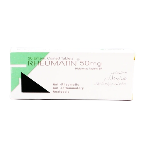 Rheumatin (50mg) 20 Tablets