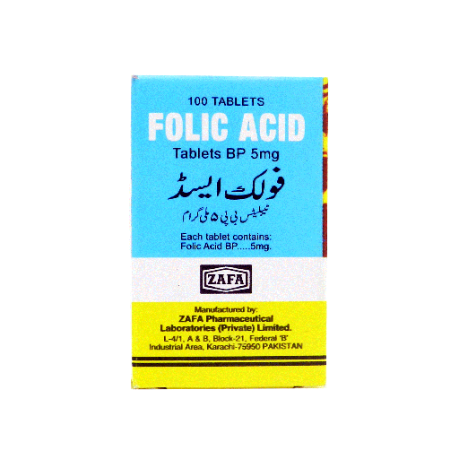 Folic Acid Tab 100s