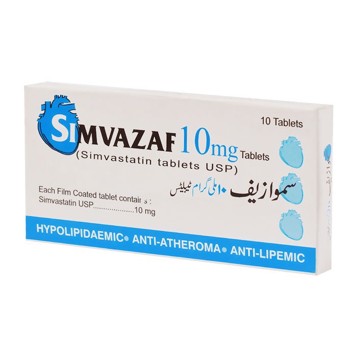 Simvazaf (10mg) 10 Tablets