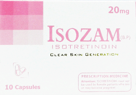Isozam (20mg) 10 Capsules
