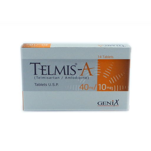 Telmis A (40/10mg) 14 Tablets