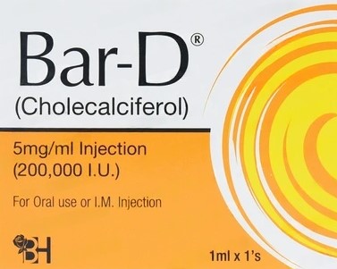 Bar D (5mg) 1 Ampoule Injection