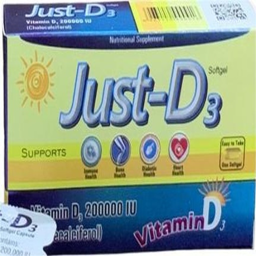 Just D3 200000 IU Cap (1s)