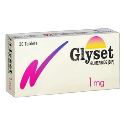 Glyset (1mg) 20 Tablets