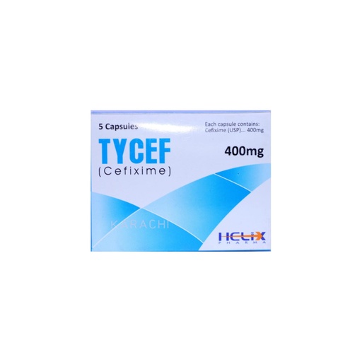 Tycef (400mg) 5 Capsules