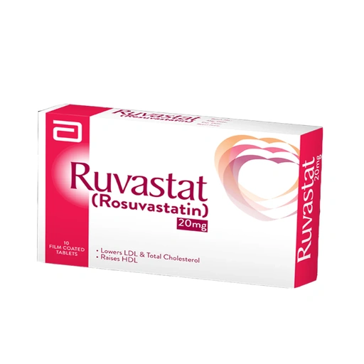 Ruvastat (20mg) 10 Tablets