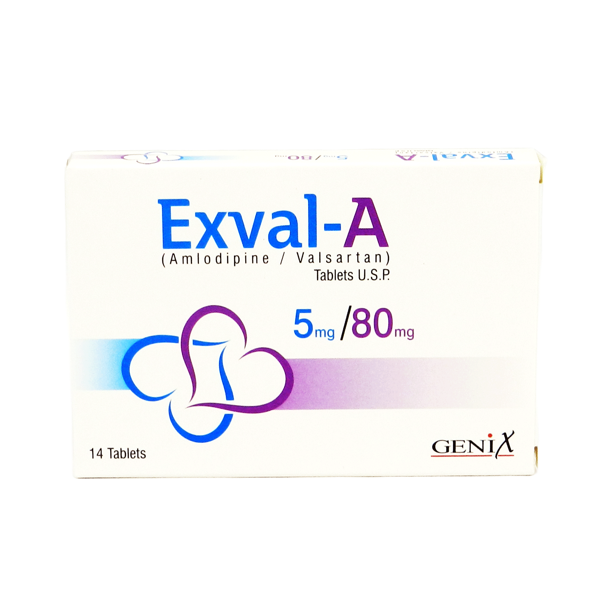 Exval-A Tablets 5Mg/80Mg (1 Box = 2 Strips) (1 Strip = 7 Tablets)