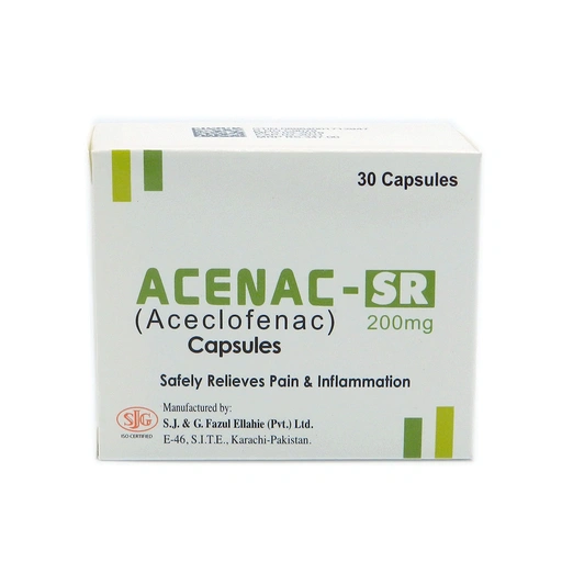 Acenac Sr (200mg) 30 Capsules