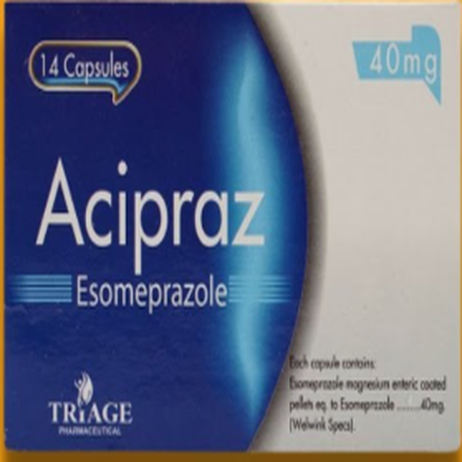 Acipraz 40Mg Cap 14