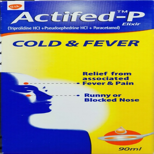 Actifed P (80/1.25/30) 90Ml Elixir