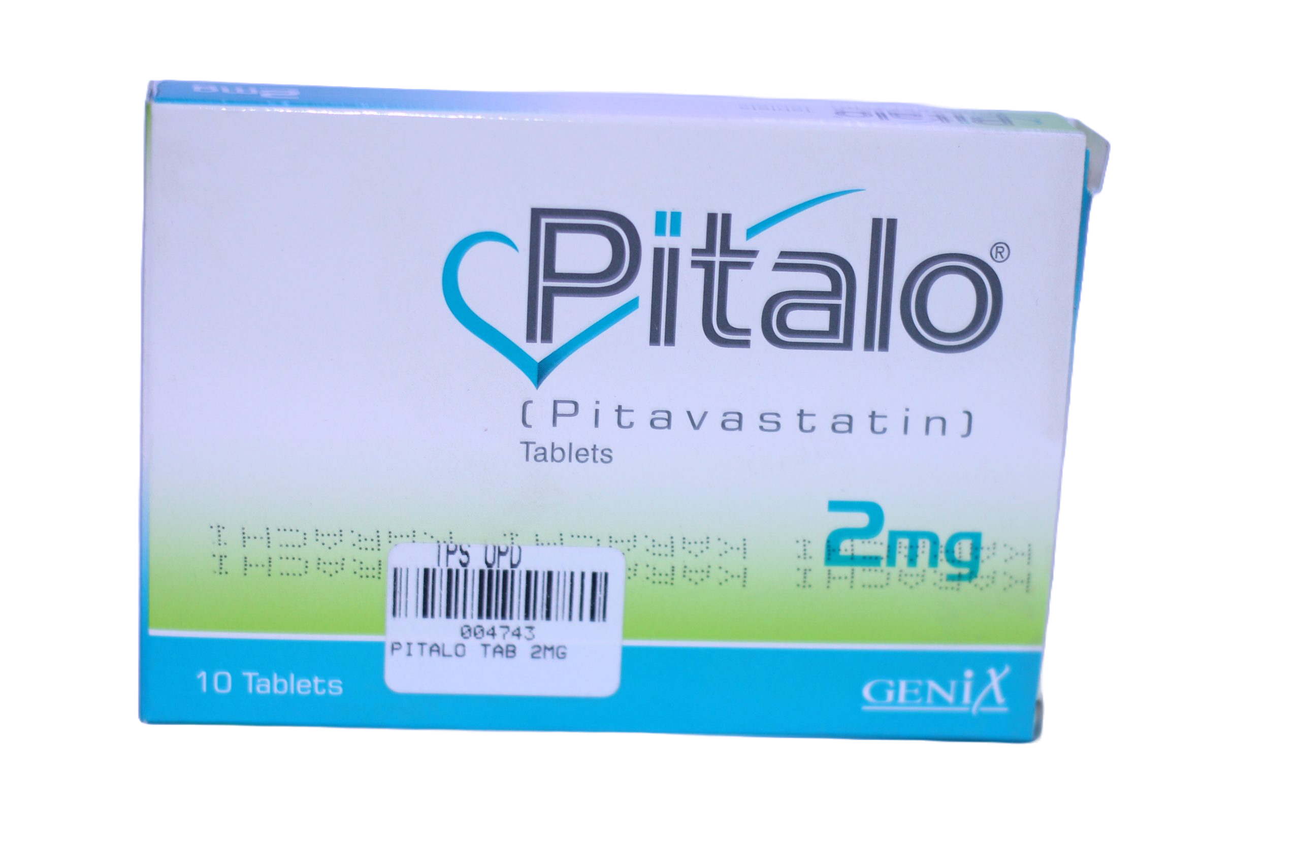 Pitalo Tablets 2Mg (1 Box = 1 Strip) (1 Strip = 10 Tablets)