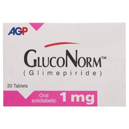 Gluconorm (1mg) 20 Tablets